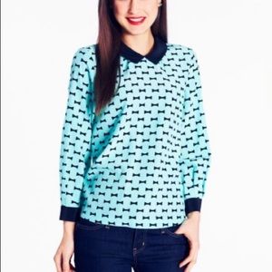 Kate Spade Isadora Bow Blouse